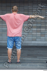 Whole Body Man T poses White Casual Average Standing Street photo references